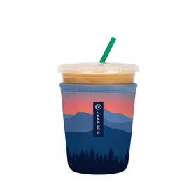 Sok It Java Sok Iced Coffee & Cold Soda Insulated Neoprene Cup Sleeve (Blue Ridge, Small: 16-20oz)