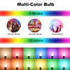E12 LED Candelabra Light Bulbs 5W, Set of 6 Color
