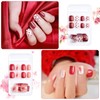 Kalolary 192 Pieces Fake Nails Artificial Stiletto Fingernails Full Cover