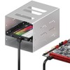 deleyCON 30 cm SATA 3 Cable Nylon 6 Gbit/s Data