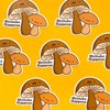 Mushroom Vinyl Sticker - Shiitake Happens