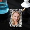 KFHENSOMR Electroplate Plastics Frame Photocard Holder Keychain - Silver Plating