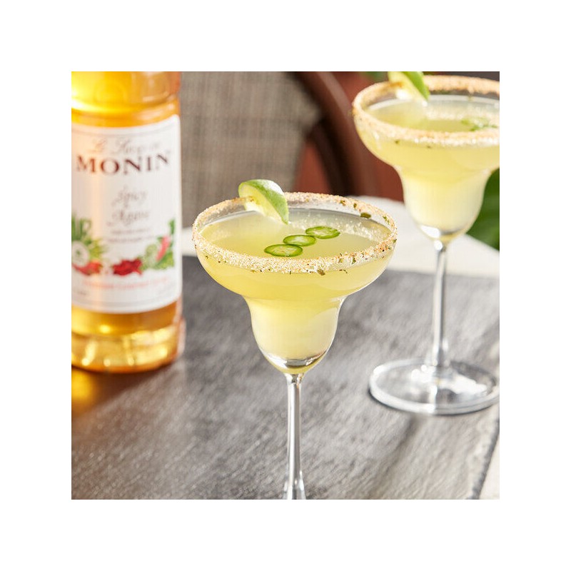 FixtureDisplays Monin Spicy Agave Syrup 1 Liter 544SYPFR341F