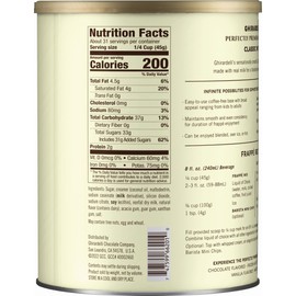 Ghirardelli Beverage Mix, Classic White 50 Ounce.