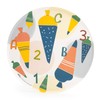 PARTY PARTY Pack of 16 Paper Plates Motif School Cone,
