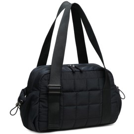 Mini Sports Bag for Women - Small Padded Gym Bag with Wet Compartment & Coin Pocket, Quilted Gym Bag as Yoga Bag, Workout Bag or Dance Bag, black, Bag