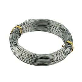 Pure Zinc Wire 1.0 mm (50 m), Zn Zinc Wire Pure 99.9%, High Purity Zinc Wire, Laboratory Dedicated