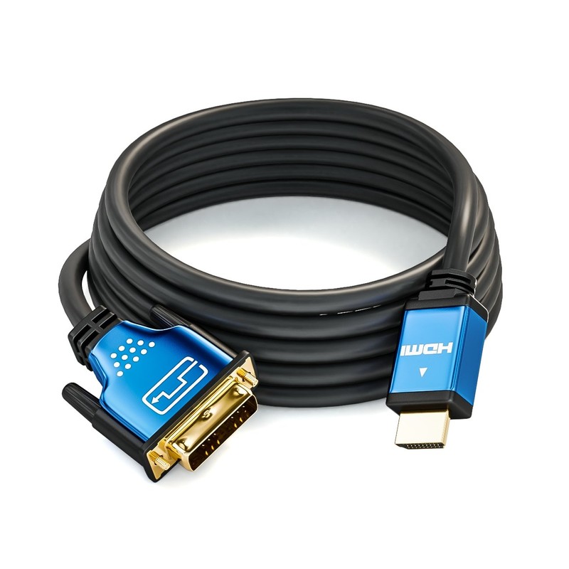 deleyCON (3.29 ft.) 1m HQ HDMI to DVI High Speed