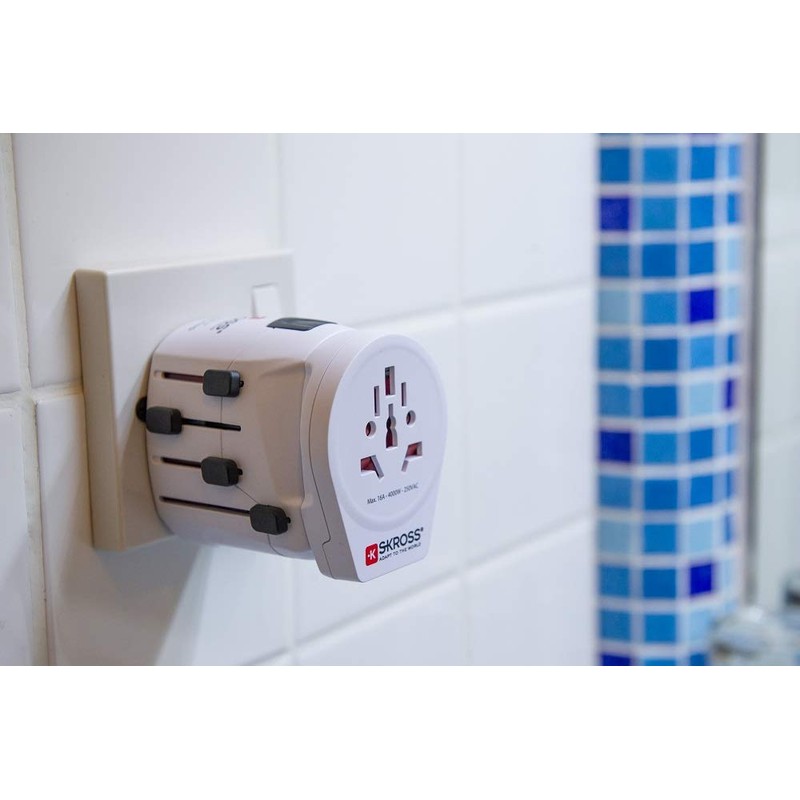 SKROSS PRO World 1.302530 world travel adapter for all 2/3-pin