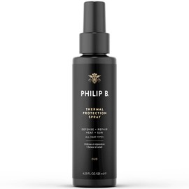 PHILIP B Thermal Protection Spray 4.2 oz. (125 ml) | Plump, Shine & Protect Hair from Heated Hair Tools