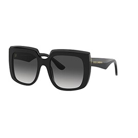 Dolce & Gabbana DG4414-5018G Sunglasses Black w/Grey Gradient 54mm