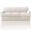 PrinceDeco T Cushion Sofa Slipcover 4 Pieces Sofa Covers for