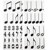 Plastic Music Note & Music Symbol Teaching Set