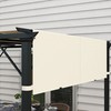Outsunny 2 PCS 4 x 16ft Pergola Canopy Replacement, UV
