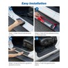 JOYTUTUS Door Sill Guards Compatible with Gladiator JT Wrangler JL