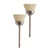 JOYDOS J-146 White Bristle Brush, Cup Type, 2 Pieces