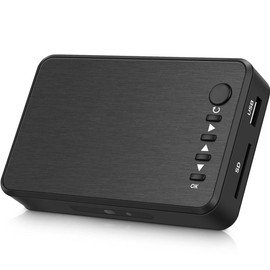 Multi-functional Media Player, Multimedia Player, Digital HD Player, 1920 x 1080 Resolution, Supports HDMI, VGA, AV Component Output, Supports USB Memory, SD Card, External Hard Drive, MP4 Player,