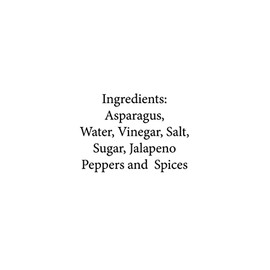 Foster's Pickled Asparagus Jalapeno, 16oz. (3 Pack) - Pickled Asparagus Spicy - Traditional Pickled Vegetables Recipe for 30 years - Pickled Asparagus Spears Gluten Free, Fat Free, Preservative Free