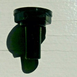 BLUE SEA 4138 WEATHERDECK TOGGLE SWITCH BOOT, BLACK, BOOT ONLY