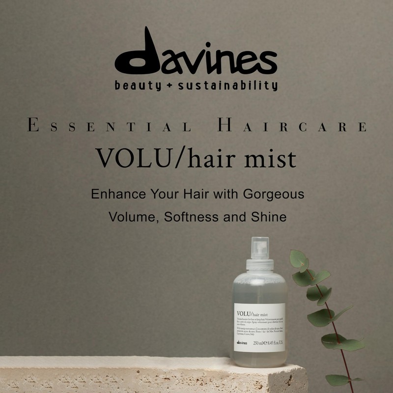 Davines VOLU Hair Mist, Leave-On Primer To Add Volume To