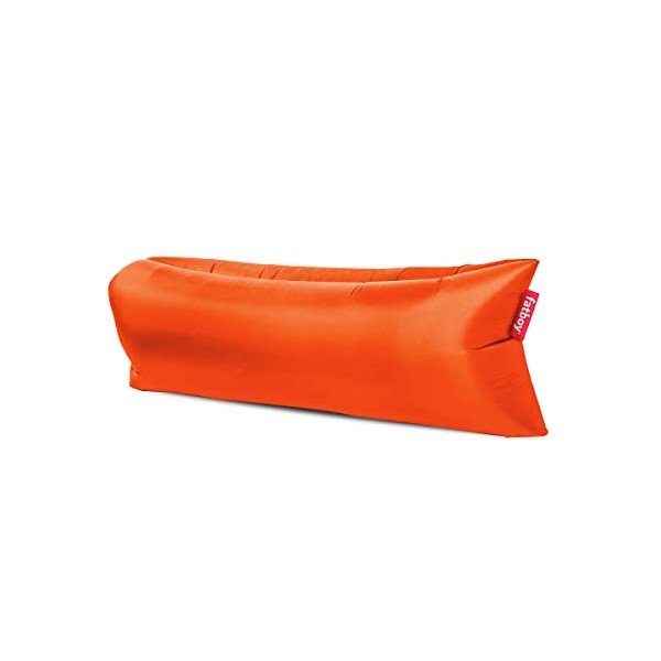 Fatboy Lamzac The Original Version 3 Inflatable Lounger with Carry Bag, Tulip Orange
