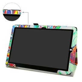 Bige for CHUWI Hi10 X Case,CHUWI 10.1 Tablet Case,PU Leather Folio 2-Folding Stand Cover for CHUWI Hi10 X /Hi10 Air 10.1" 2-in-1 Tablet,Love Tree