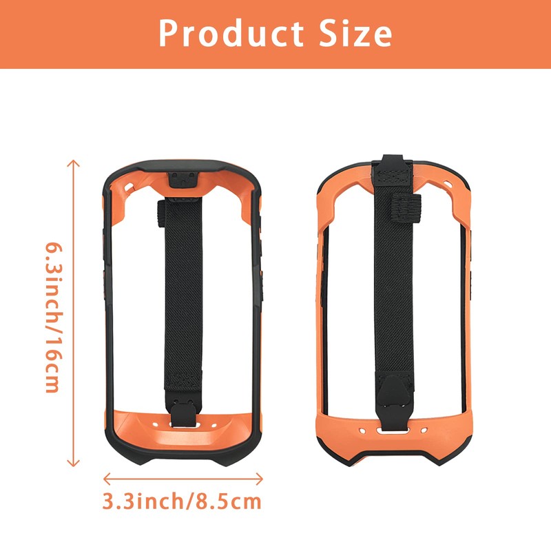 Protective Cover Case Rugged Boot with Hand Strap for Zebra