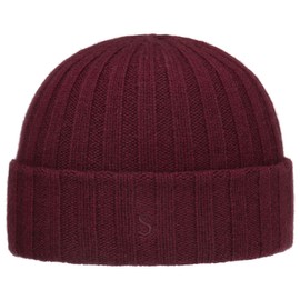 Surth Cashmere Knit Hat Stetson knit beanie cashmere (One Size - bordeaux)