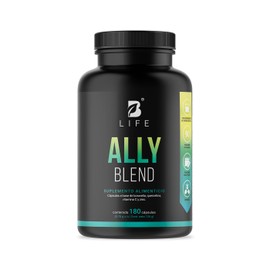 Mezcla de Boswelia y Quercetina 180 cápsulas. Antihistamínico Natural. 1400 mg por porción. Adicionado con Vitamina C y Zinc. Ingredientes Naturales. 