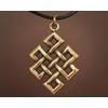 Baldur Jewelry - Tibetan Endless Love Knot Pendant Necklace for