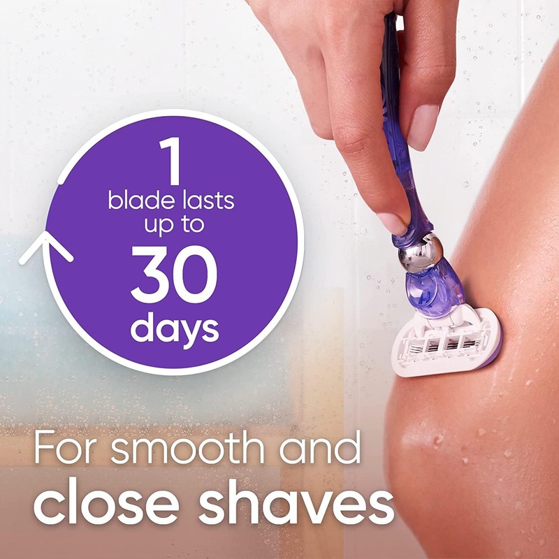 Gillette Venus Extra Smooth Swirl Women's Razor Blade Refills -