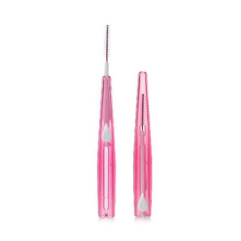 60pcs Toothpick Interdental Brushes Tooth Flossing Head Oral Hygiene Brush