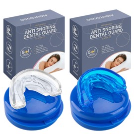 Anti Snoring Devices-Snoring Mouthpeice Aids for Men | 2PCS Soft Snore Stopper | Ready to Use | Effective Stop Snoring for Women,Anti Snore Mouth Guard Bring Quite Night and Sleep