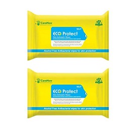 Eco Protect Skin Adult Bathing Wipes - X Large 10 Wipes (Pack of 2)