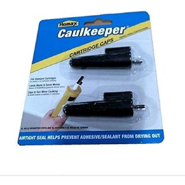 Homax 71773000658 Caulkeeper 2 Piece Caulk Caps, Black