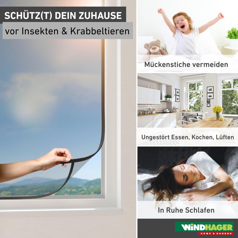 Windhager 03539 is Open/Close Fliegeng. 130x150 cm A – 130