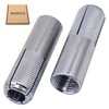 SKIR'CO (8 pieces) knurled anchor M16 x 65 mm, expansion
