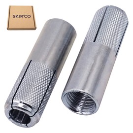 SKIR'CO (8 pieces) knurled anchor M16 x 65 mm, expansion bolt sleeve, wall anchor, concrete anchor