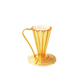 CAFEC Pour-Over Flower Dripper DEEP 27 Taizo Gold | FDD-27TG