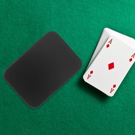 SEWACC Playing Card Case Pack of 3 Black Playing Card Boxes Made of Tinplate Storage Box Card Holder Card Deck Case Empty Poker Card Container Organiser