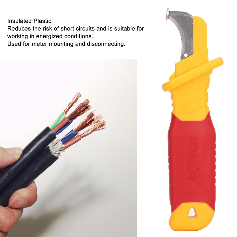 Cable Sheath Stripping Knife 1000V High Voltage Resistance Anti Magnetic