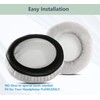 XRHTONG Ear Pads Cushion(Soft Fabric/High Density Foam) Soft Fabric Compatible