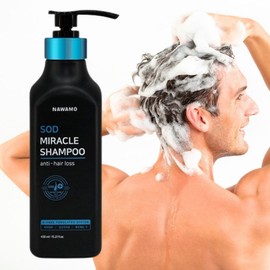 Deukmo Certification Nawamo SOD SOD Miracle Shampoo No. 1 Women's Hair Loss Shampoo Men's Fragrant Volume Luxury Flight Attendant Hair Loss Functional Certification Grade 1 Antioxidant Enzyme, 1 ea, 450ml / 득모 인증 나와모 SOD 에스오디 미라클샴푸 여성 탈모 샴푸 1위 남자 향기좋은 볼륨 명품 승무원 탈모기능성인증 1등급 항산화 효소, 1개, 450ml