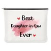 iMEYDNGF Makeup Bag Gift for Daughter-in-Law Women's Birthday Mother's Day