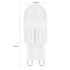 10Pcs G9 Bulbs 3W 5LED Bi Pin Light Source for