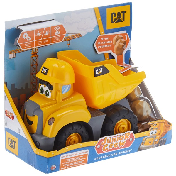 Cat Construction Buddies Preschool Dump Truck, Yellow