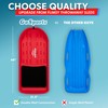 GoSports 2 Person Premium Snow Sled with Double Walled Construction,