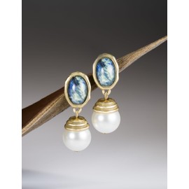 Melhill Pearls Drop Earrings for Women Pearls Dangle Earrings Hypoallergenic Handcrafted Elegant Boho Vintage Gifts for Women