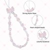 Reownest 2 Pack Phone Lanyard Charm Set - Cute Sparkling