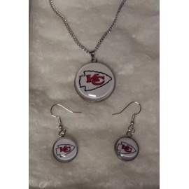 Unbranded Kansas City Chiefs Jewelry Set
